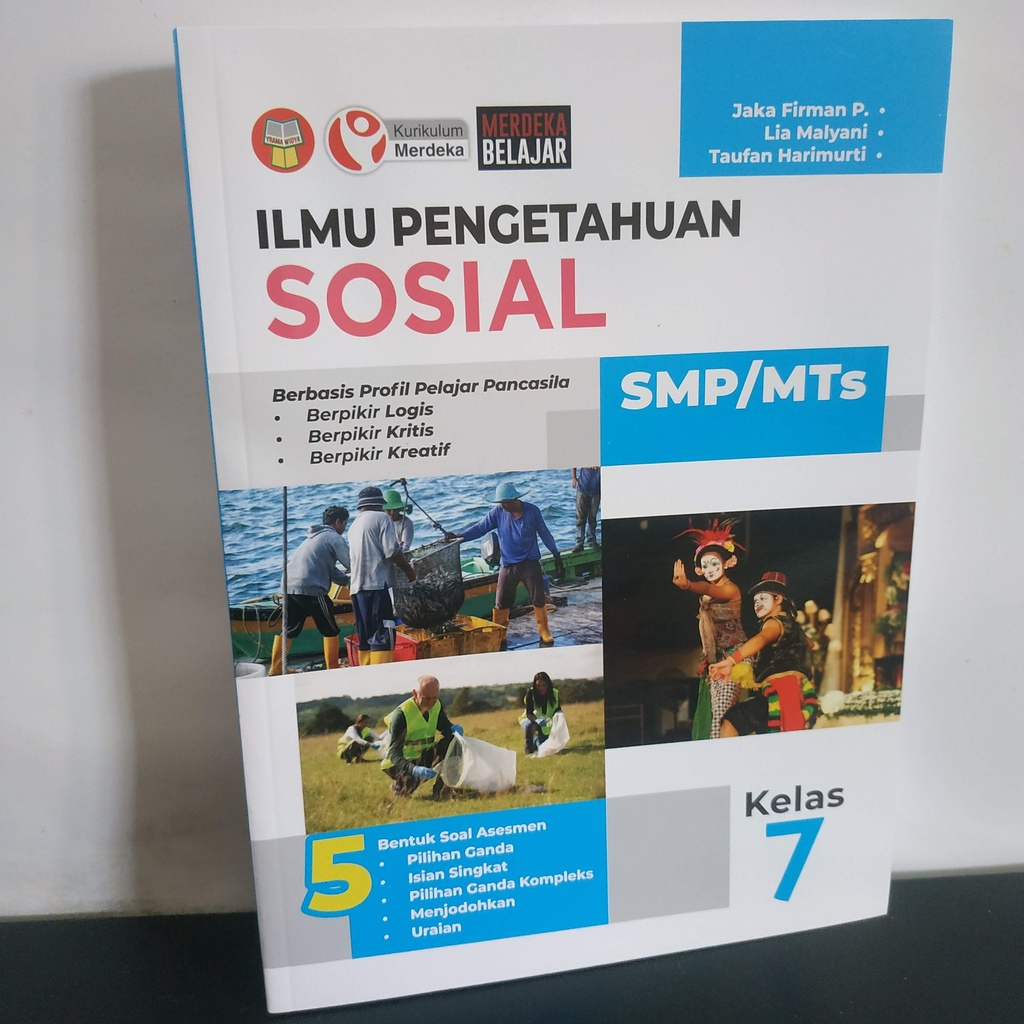 Jual BUKU ILMU PENGETAHUAN SOSIAL UNTUK SMP/MTs KELAS 7 K'Merdeka (Jaka ...