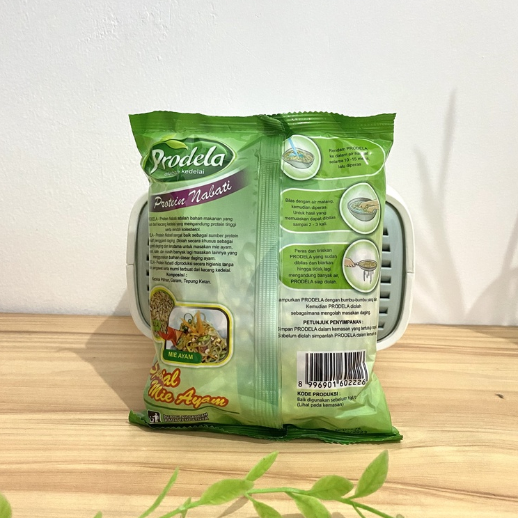 Jual Prodela/Protein Nabati/daging nabati/daging vegetarian 250 gr ...