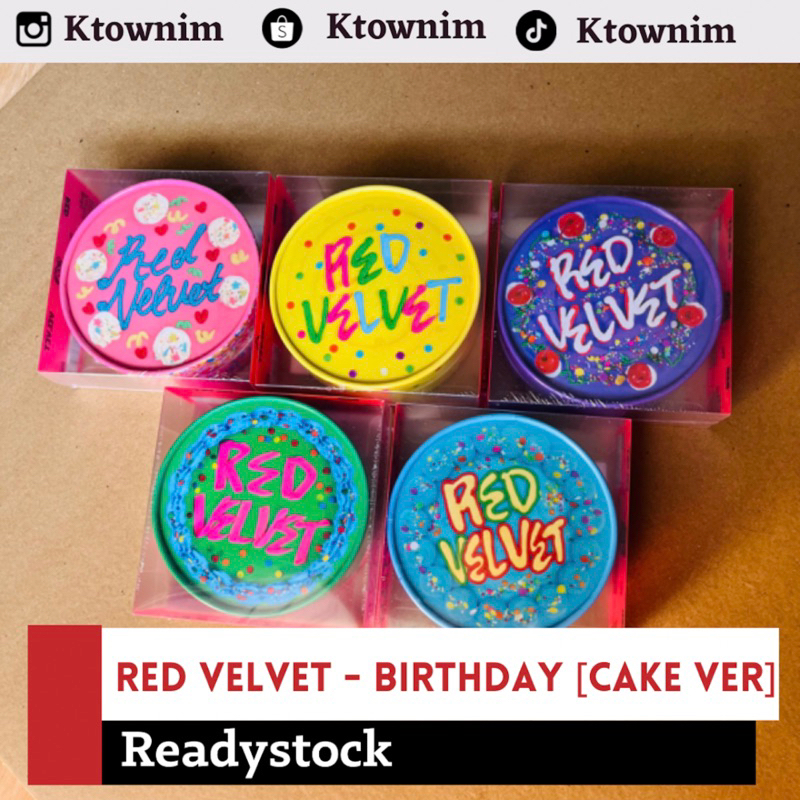 未開封　redvelvet birthday cake ver 全員　5セット Amazon.co.jp: Red Velvet - [The Reve Festival 2022