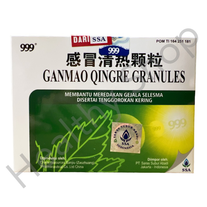 999 Ganmao Qingre Granules (10 sachets)