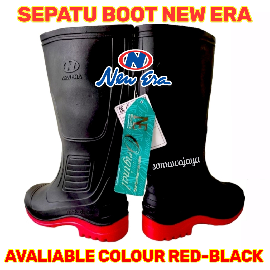 Jual Sepatu Boot New Era Untuk Proyek Mancing Kebun Rumah Sakit Rescue