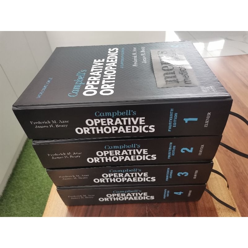 Jual Campbell Operative Orthopaedics 14th Edition 2021 4 volume
