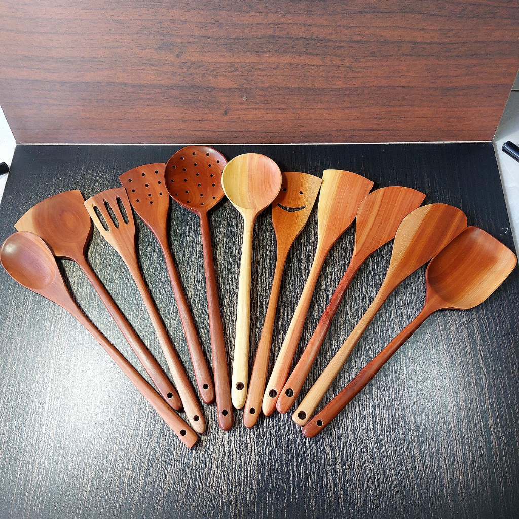 Jual Spatula kayu sisa sortir Kwalitas bagus Sutil kayu beraneka