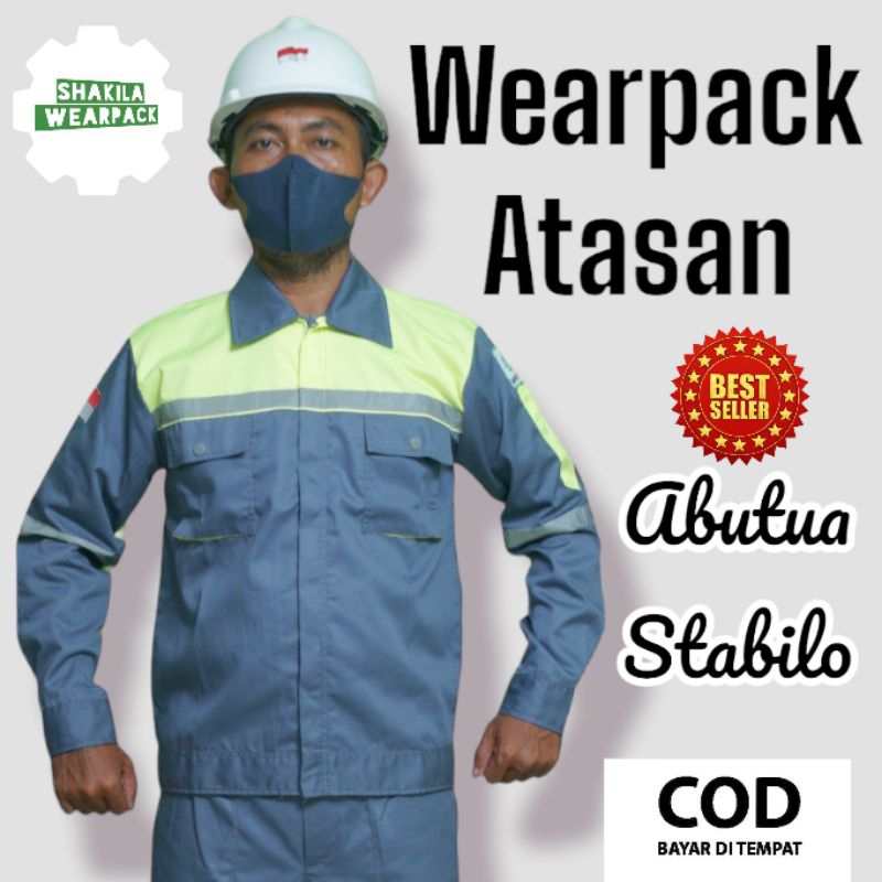 Jual Wearpack Atasan Kerja Proyek Pakaian Kerja Proyek Kemeja Atasan