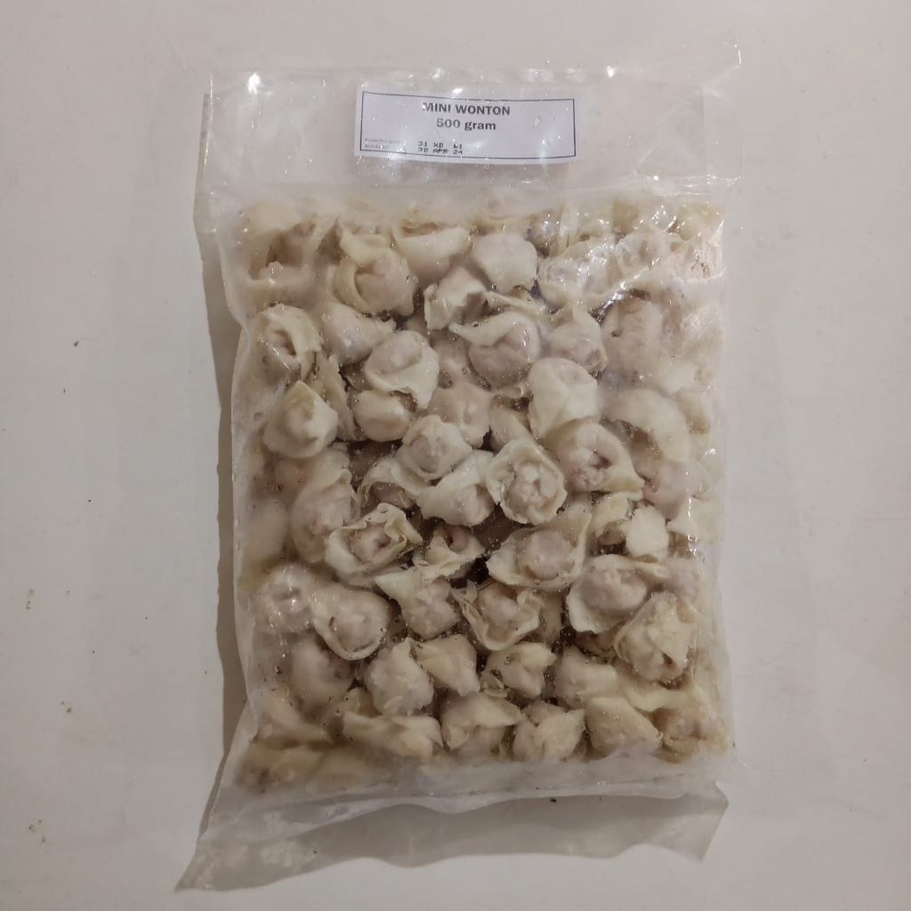 Jual BUMI FOOD Mini Wonton 500gr | Shopee Indonesia