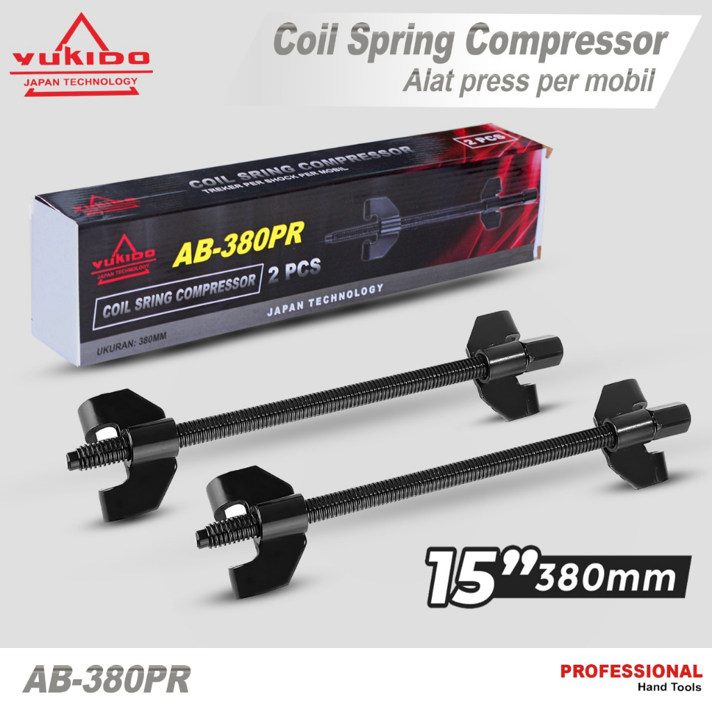 Jual Treker Per Keong Mobil Coil Spring Compressor Pegas kejut Clamp ...