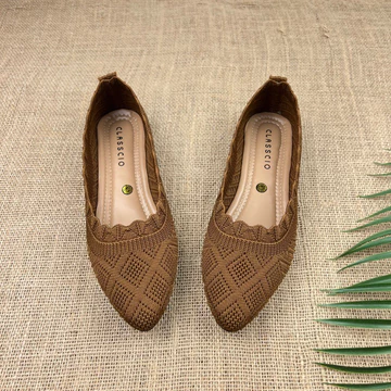 Marasyaffa Sepatu Flat Rajut Wanita Cs 06