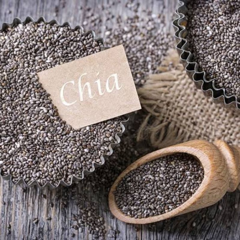 Jual Organic Black Chia Seed Mexico 250gr Biji Chia Seeds Premium