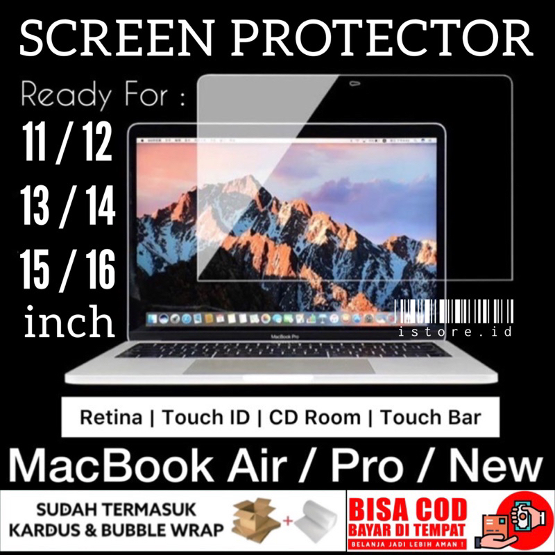 Jual ISTORE.ID ANTI GORES HD 11 / 12 / 13 / 14 / 15 / 16 INCH SCREEN