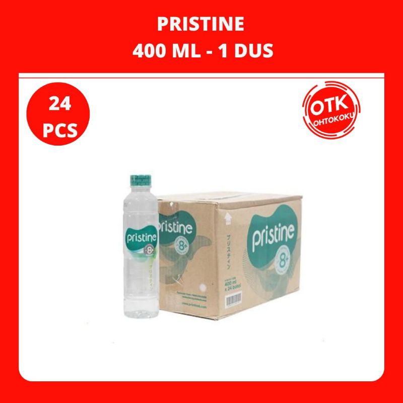 Jual Pristine Air Mineral Ph 86 400ml 1 Dus Shopee Indonesia 1601