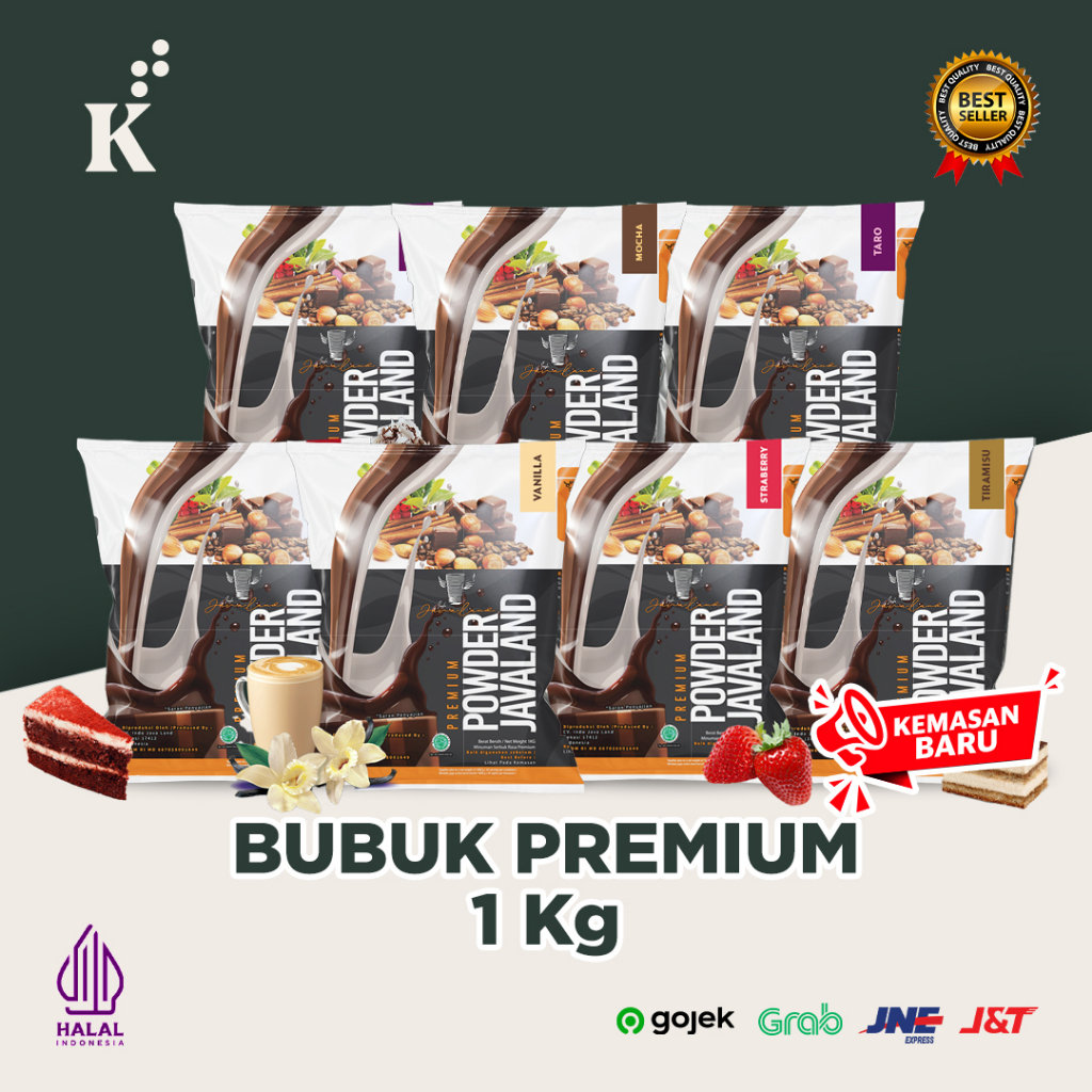 Jual Bubuk Minuman Bubble Drink Premium Murah Lengkap 1kg Javaland ...