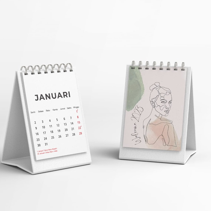 Jual KALENDER 2023 MINI KALENDER MEJA MINI Kalender Meja Estetik 2023 ...