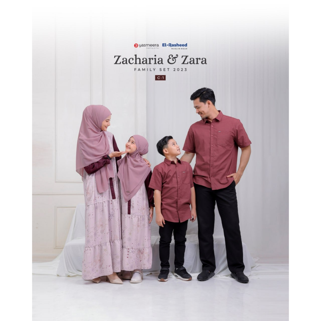 Jual SARIMBIT YASMEERA GAMIS ZARA MOM / KIDS ORCHID ICE & EL-RASHEED ...
