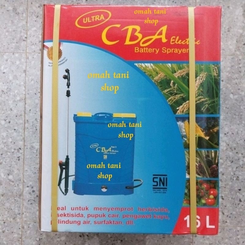 Jual TANGKI ELEKTRIK / SPRAYER ELEKTRIK CBA ULTRA 16l | Shopee Indonesia