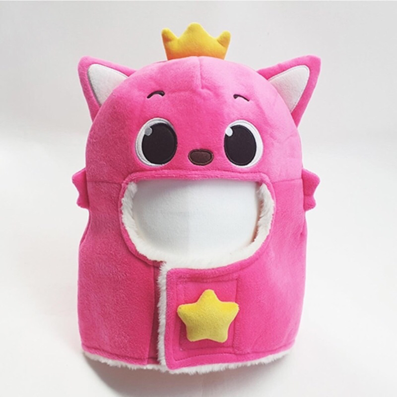 Jual Pinkfong Baby Shark Plush Trapper Hat / Topi Anak | Shopee Indonesia