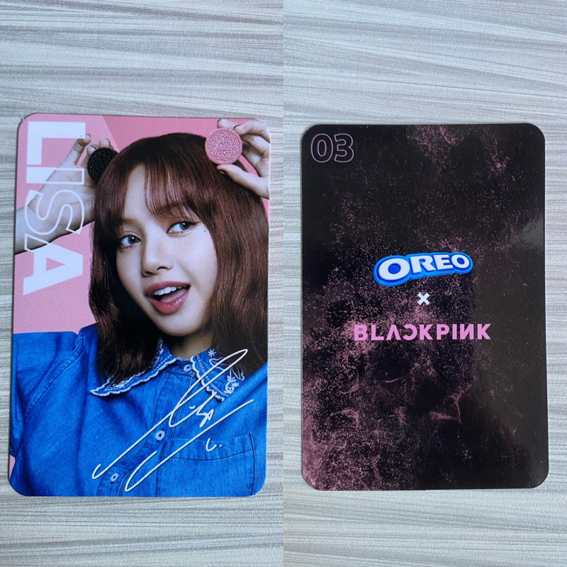 Jual Official Blackpink X Oreo Photocard Shopee Indonesia