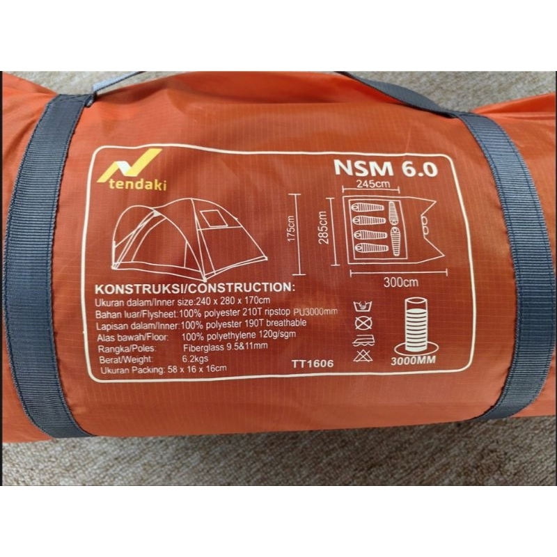 Jual Tenda Dome Camping Keluarga Tendaki Nsm Dan Moluccas Pro Bigdome Borneo Shopee Indonesia