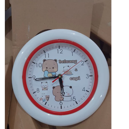 Jam Dinding 25cm custom
