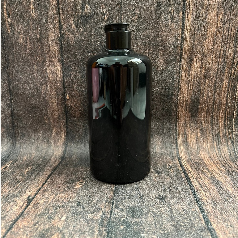 Jual Botol hitam 500ml / 500 ml - fliptop JAMUR ( Bisa Satuan ...