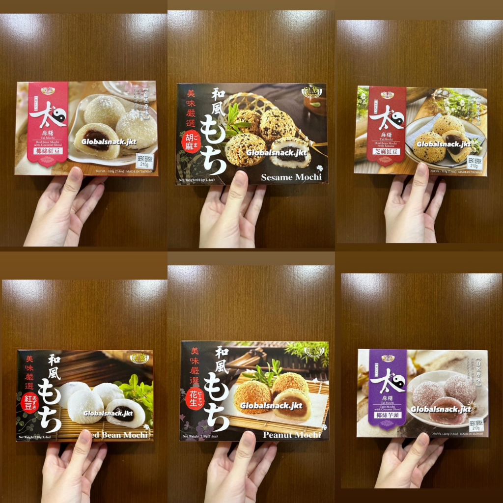 Jual ROYAL FAMILY RED BEAN MOCHI / PEANUT MOCHI / SESAME MOCHI / WITH ...