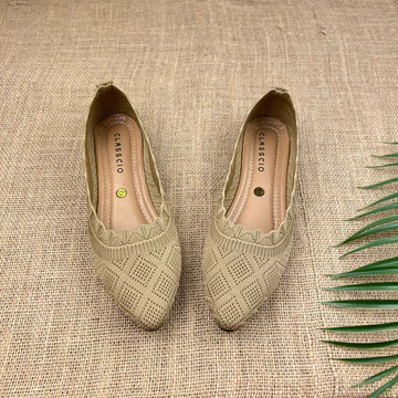 Marasyaffa Sepatu Flat Rajut Wanita Cs 06