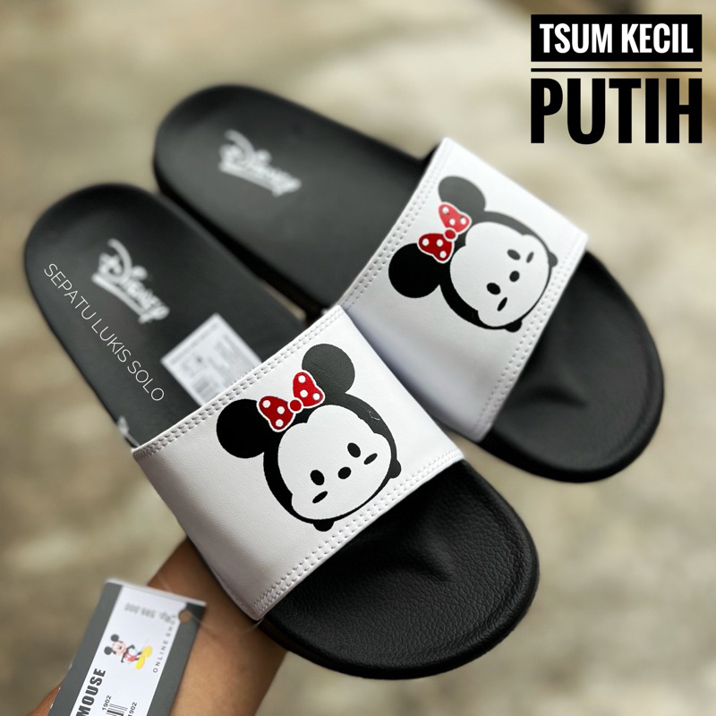 Jual SANDAL SLOP TSUM TSUM MINNIE KECIL DEWASA Shopee Indonesia