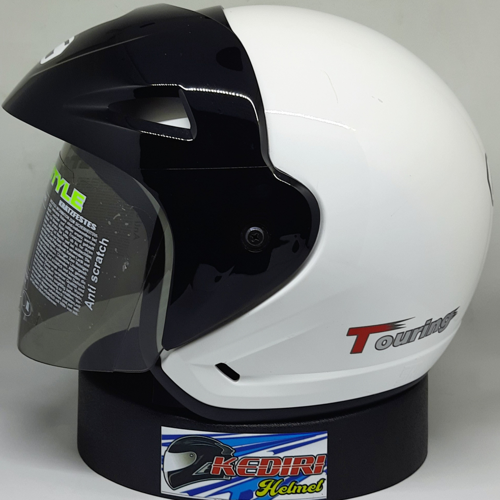 Jual Helm BMC TOURING solid polos half face Shopee Indonesia