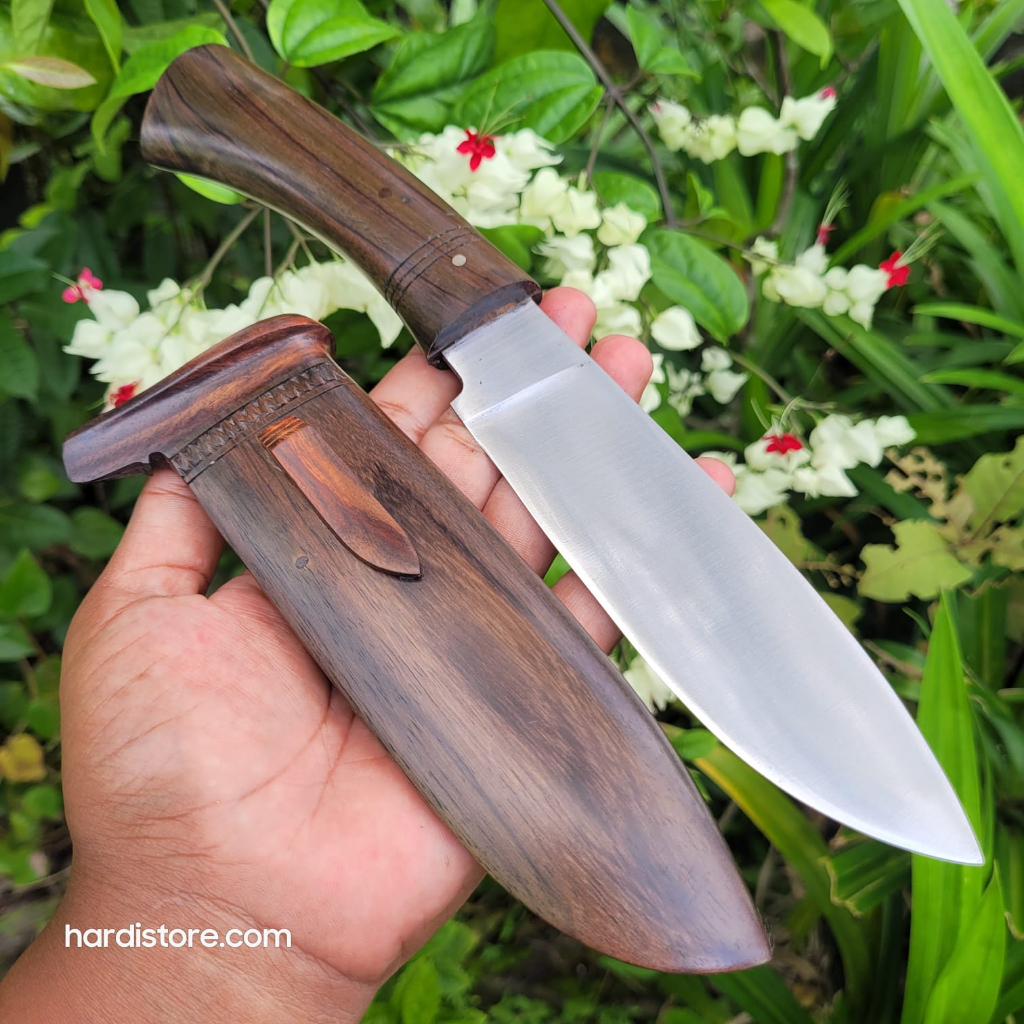 Jual Pisau Seset 14-15 cm Skinning Knife Baja Unimog Warangka ...