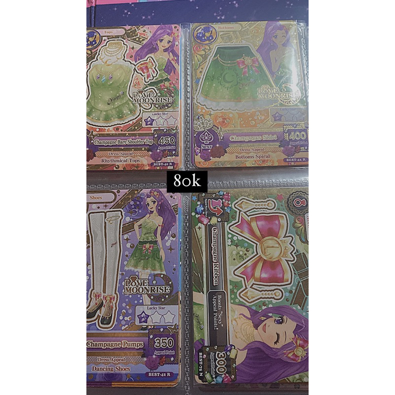 Jual Aikatsu Love Moonrise Rare Set | Shopee Indonesia