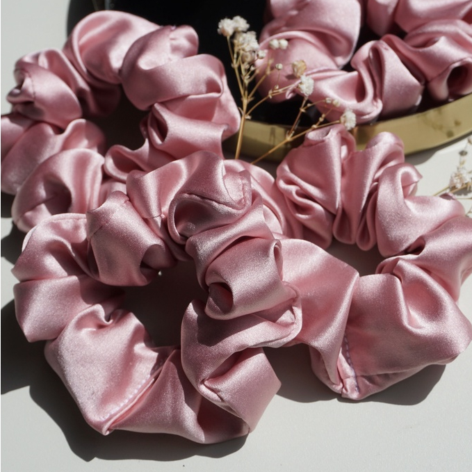 Jual Scrunchie Scrunchies Cepol Cemol Ikat Rambut Kunciran Rambut Hijab ...