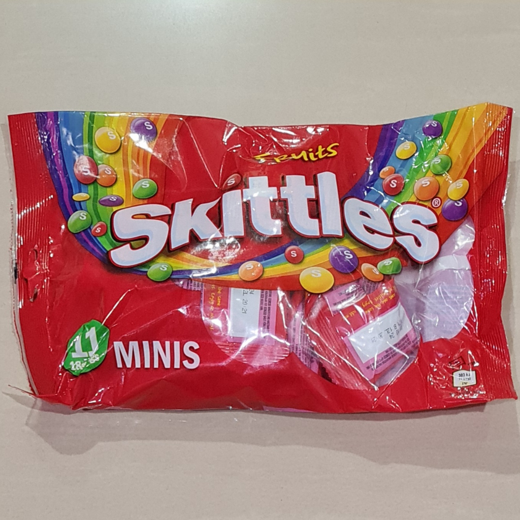 Jual Skittles Fruits 11 Minis Bags Fruity Candy 198 Gram | Shopee Indonesia