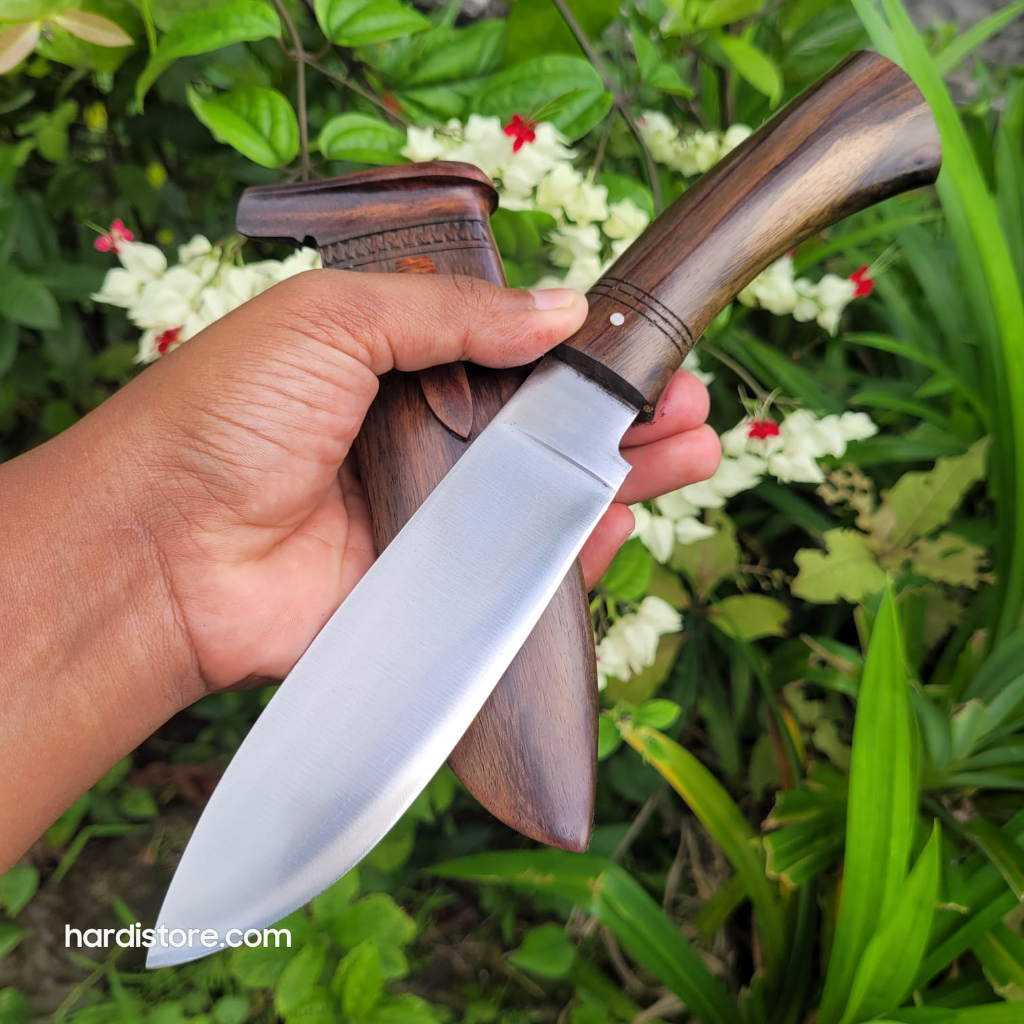 Jual Pisau Seset 14-15 cm Skinning Knife Baja Unimog Warangka ...