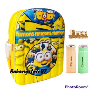 Jual BEST PROMO Smiggle Backpack Minions Bag Tas Ransel Anak TK SD