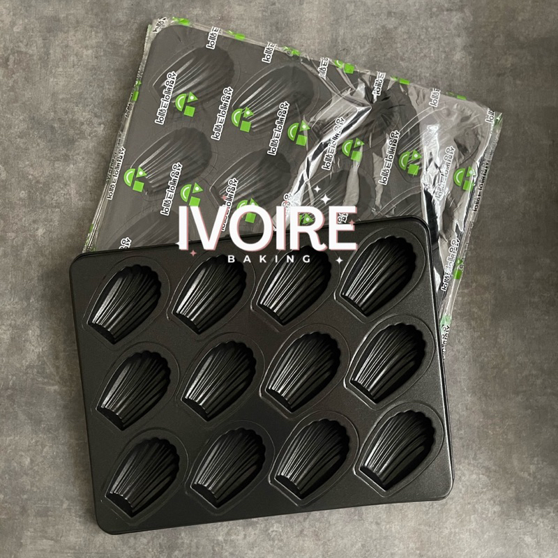 Jual Korean Deep Madeleines Mold / Loyang Madeleine 12 Cavity made in