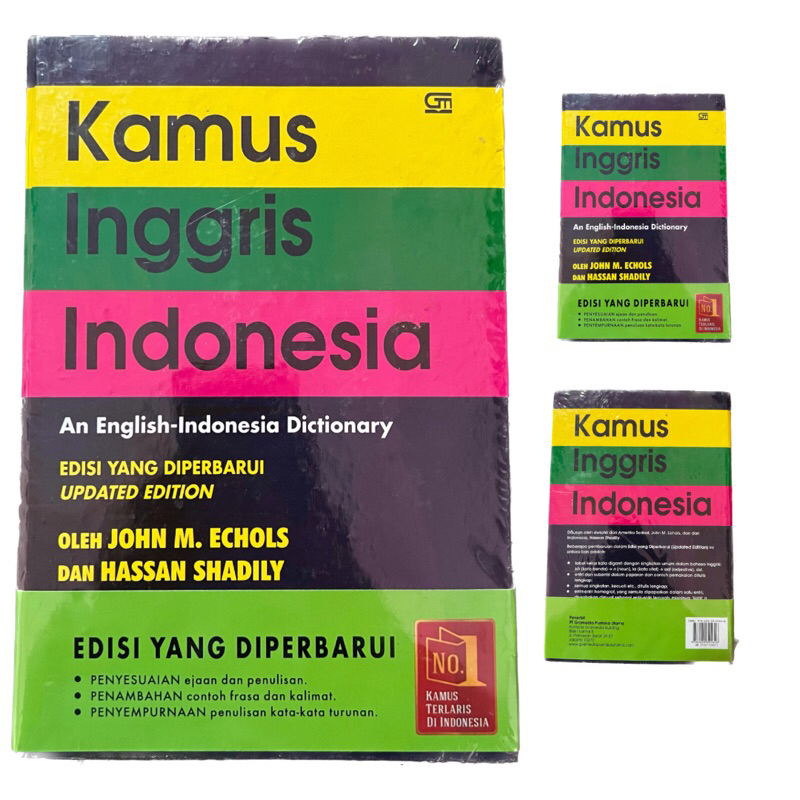 Jual KAMUS INGGRIS INDONESIA JOHN M ECHOLS EDISI YANG DIPERBARUI ...