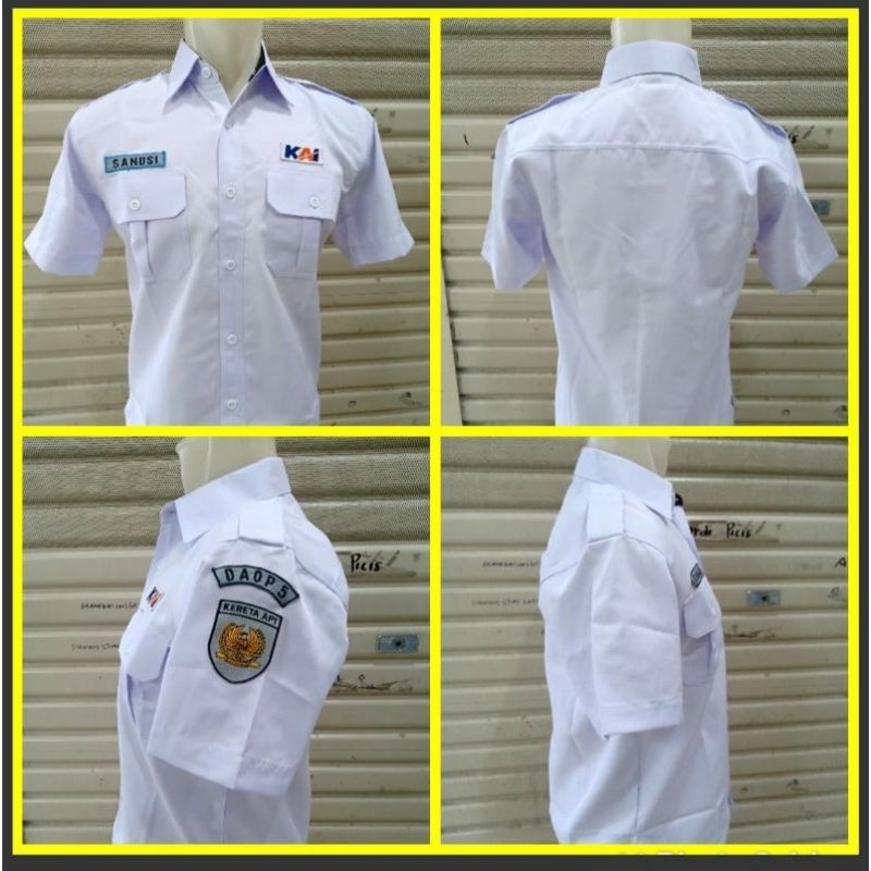 Jual Kemeja Lengan Pendek Kaibaju Kaiseragam Kaiseragam Pt Kereta Api Shopee Indonesia 2431