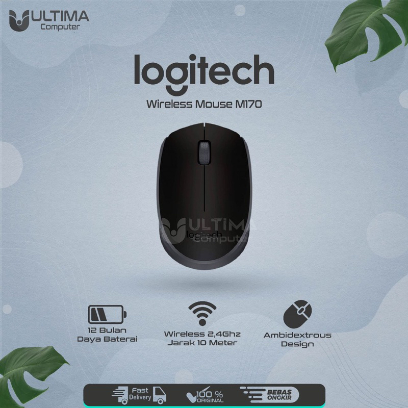 Jual Mouse Logitech M170 / B175 Wireless | Shopee Indonesia