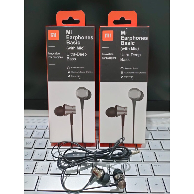 Ultra Deep Bass Mi Earphone Low Price Jual Headset Xiaomi Piston