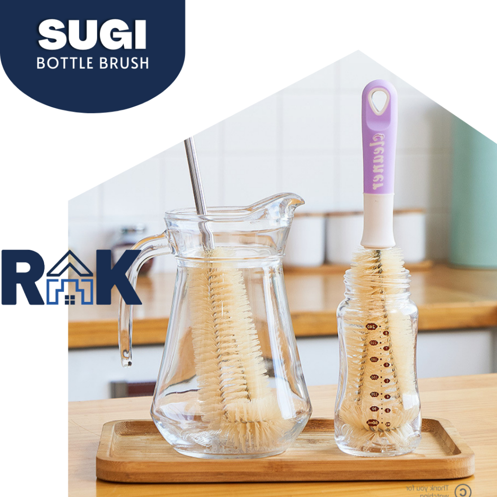 Jual RAK - SUGI Bottle Cleaning Brush Kitchen Brush Sikat Botol SIkat ...