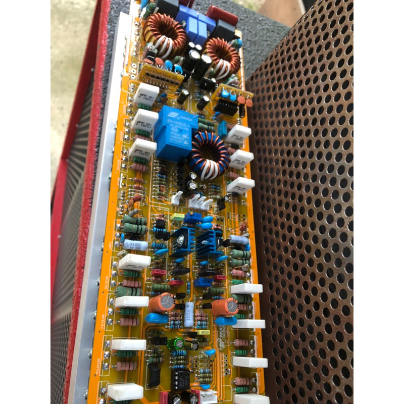 Jual Driver power amp full set Class td nx14000 Pcb dobel layer