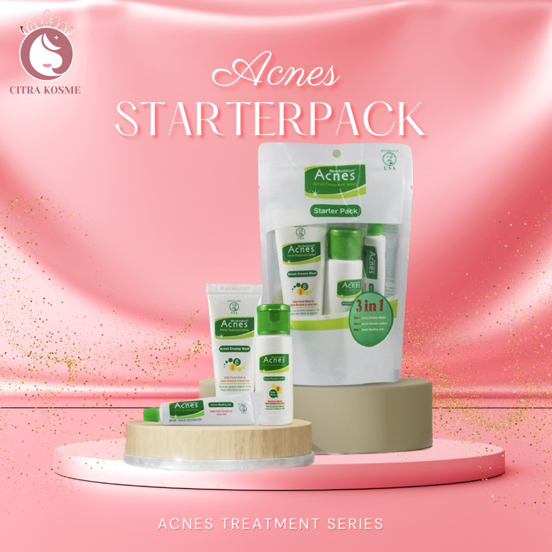 Jual Acnes Starter Pack In New Pack Gr Shopee Indonesia