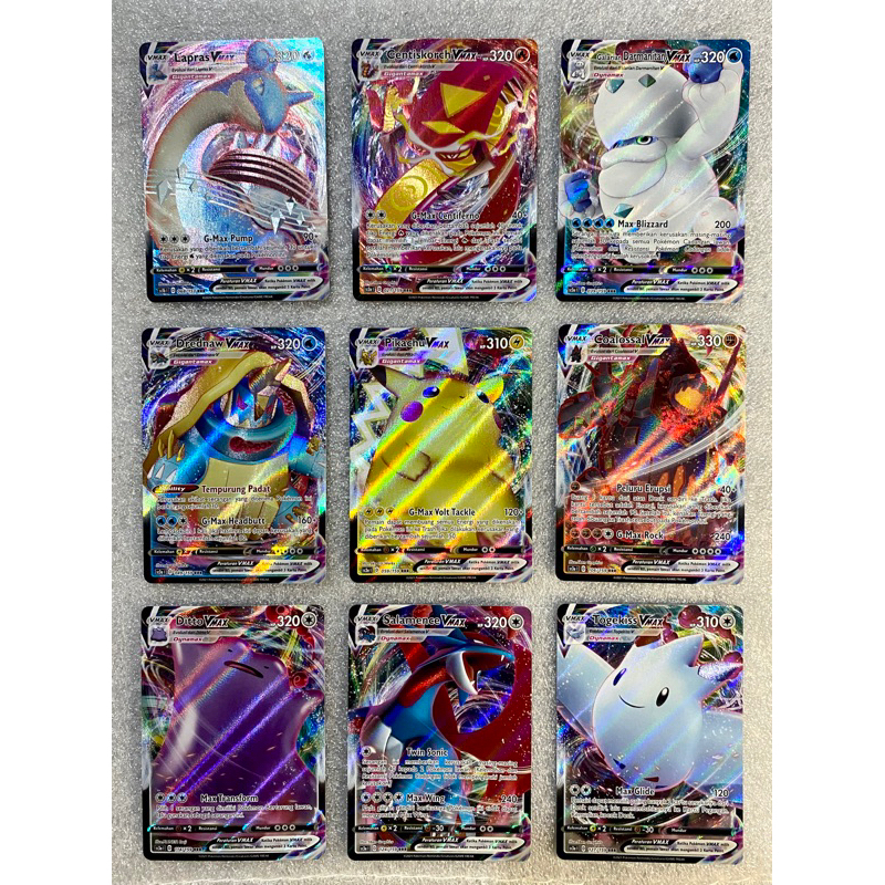 Jual Kartu Pokemon Vmax ORIGINAL 100% ( Baca Deskripsi ) | Shopee Indonesia