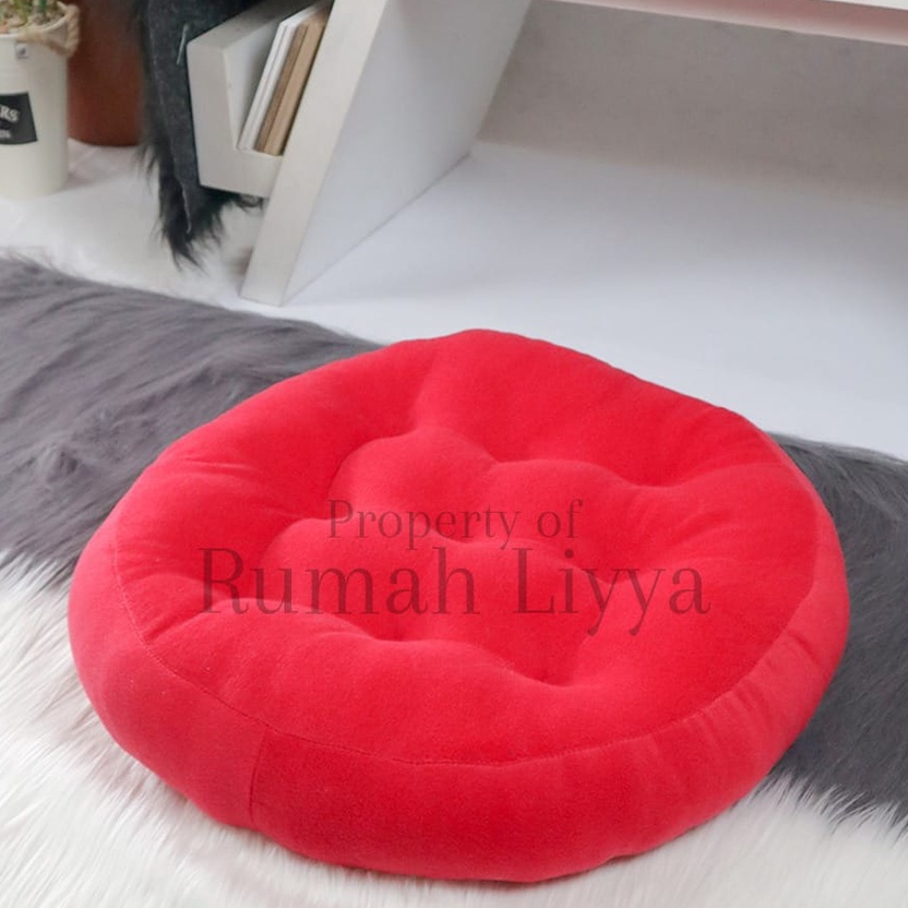 Jual Liyya Cushion Ball Alas Bantal Duduk Bulat Lantai Kursi Sofa ...