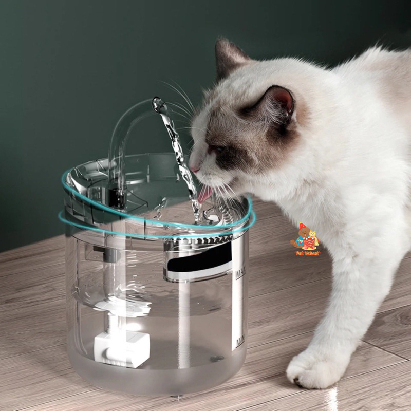 Jual Clear Water Dispenser Drinking Fountain Tempat Minum Anjing Kucing ...