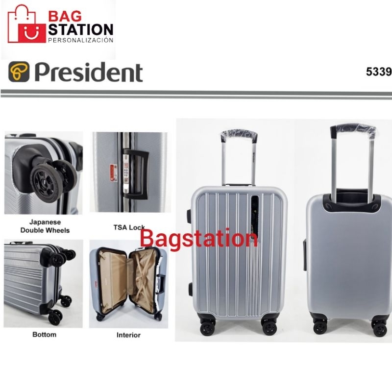 Jual TAS KOPER CABIN PRESIDENT 5339 ORIGINAL 20 IN FRAME DOUBLE ...