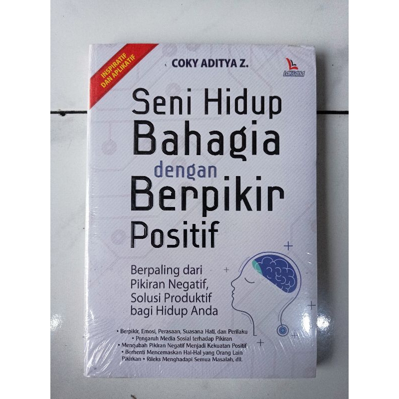 Jual Buku Motivasi Seni Hidup Bahagia Dengan Berpikir Positif By Coky