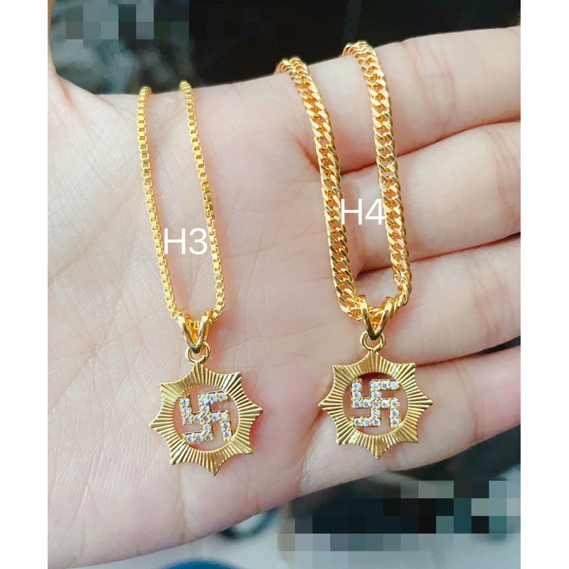 Jual promo big sale 11-11 kalung omkara dan salib 30 model titanium ...