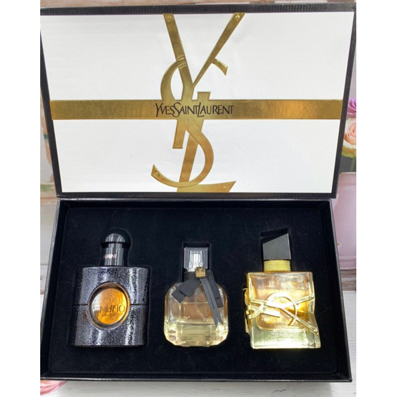 Jual YSL GIFT SET 3 in One Full set Original (Include BoX +Sealed ...