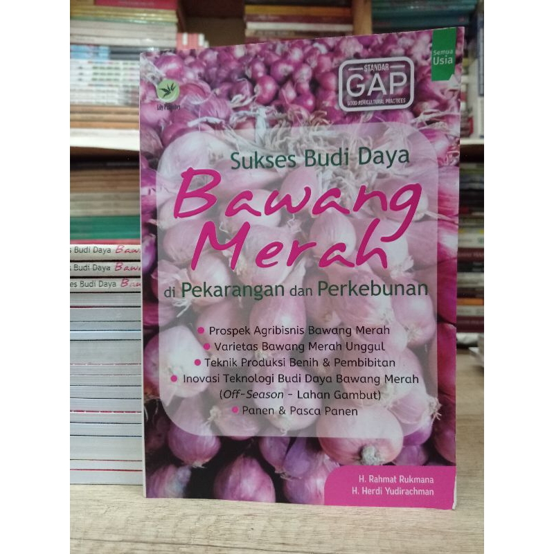 Jual Buku Sukses Budi Daya Bawang Merah Di Pekarangan Dan Perkebunan ...