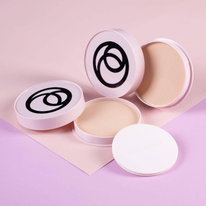 Jual (47) OnColour Bedak Face Powder 2 Shade (Natural/Light) Shopee